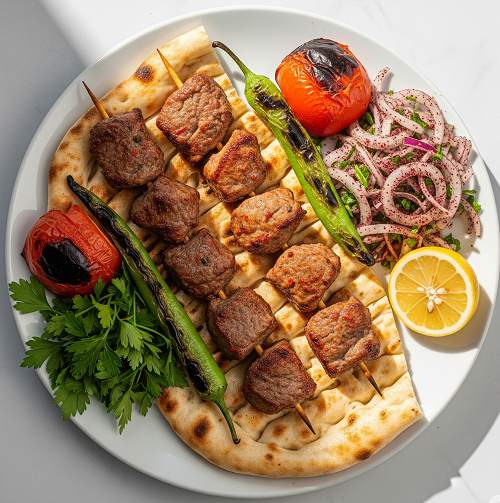 Spicy Lamb Tikka Kebab 