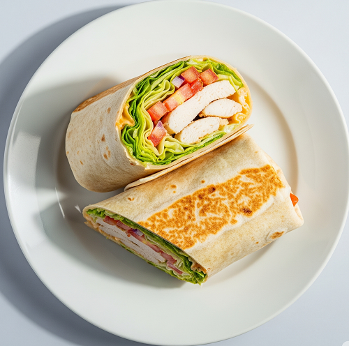 Chicken Tikka Kebab Wrap 