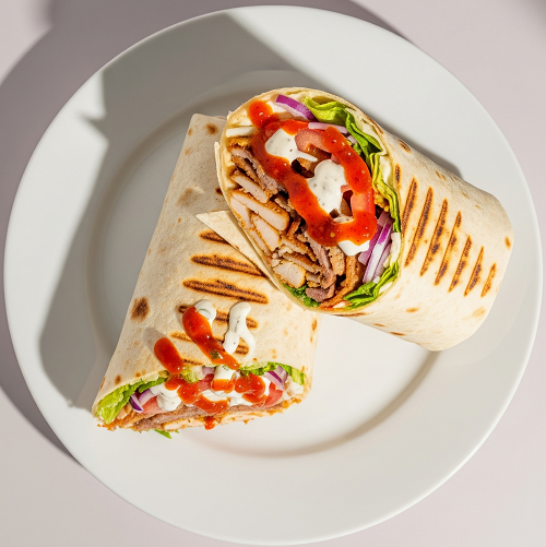Mixed Tikka Wrap 