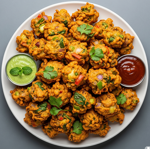 50 Pcs Vegetable Pakora 