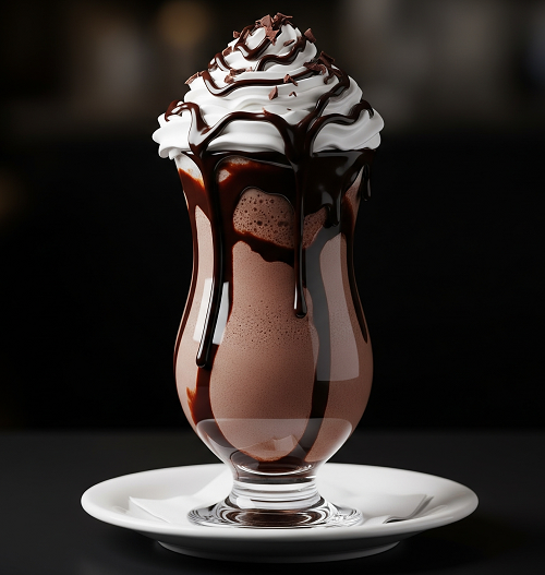 Belgian Chocolate Milkshake 