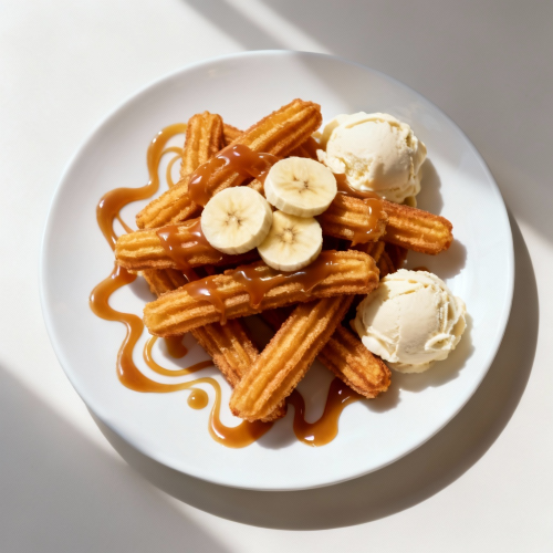 Banana Delight Churros 