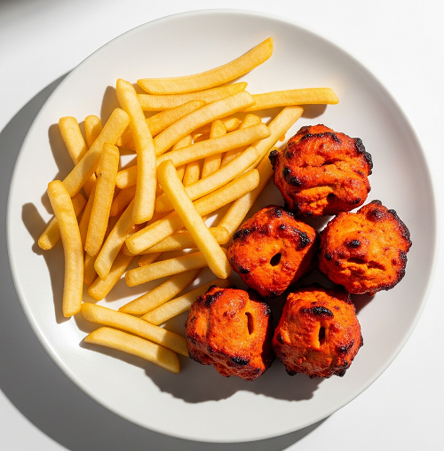Chips & Chicken Tikka 