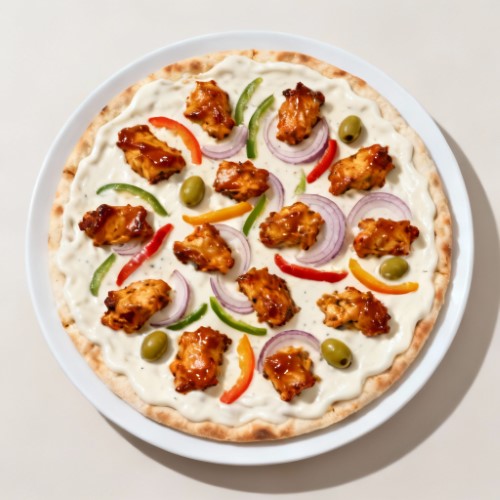 Malai Boti Pizza 