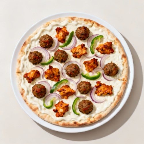 Bihari Kebab Pizza 